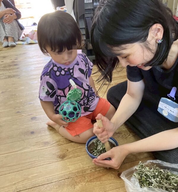 やはりヨモギが好きでした🍀親子ヨモギ会🍀